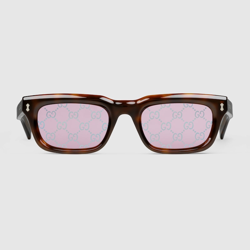 Rectangular frame sunglasses - Image 1